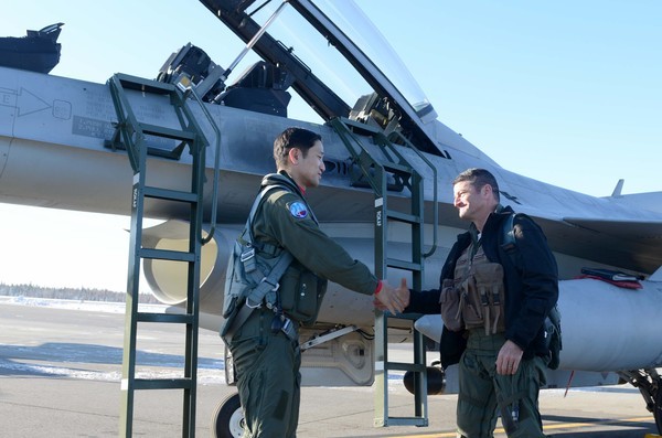 ▲ 공군 KF-16 필승보라매 전투기.ⓒ뉴데일리DB