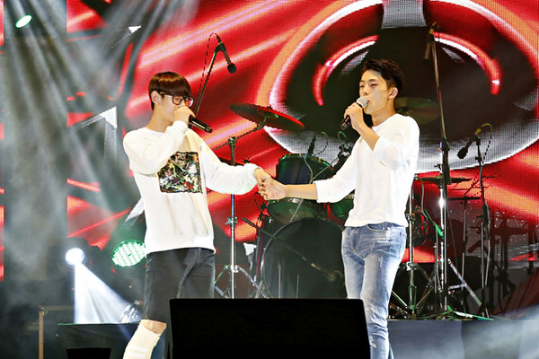 ▲ 상주시민들의 노래와 장기를 뽐낼 수 있는 시민노래자랑 대회가 열려 참가자들의 열띤 경연이 펼쳐졌다.ⓒ상주시 제공