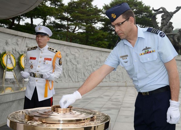 ▲ 6·25 전쟁 당시 77대대 소속 글로스터 미티어전투기 모습.ⓒ호주공군