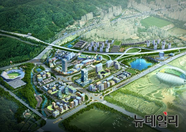 ▲ 수성알파시티 조감도ⓒ도시공사 제공