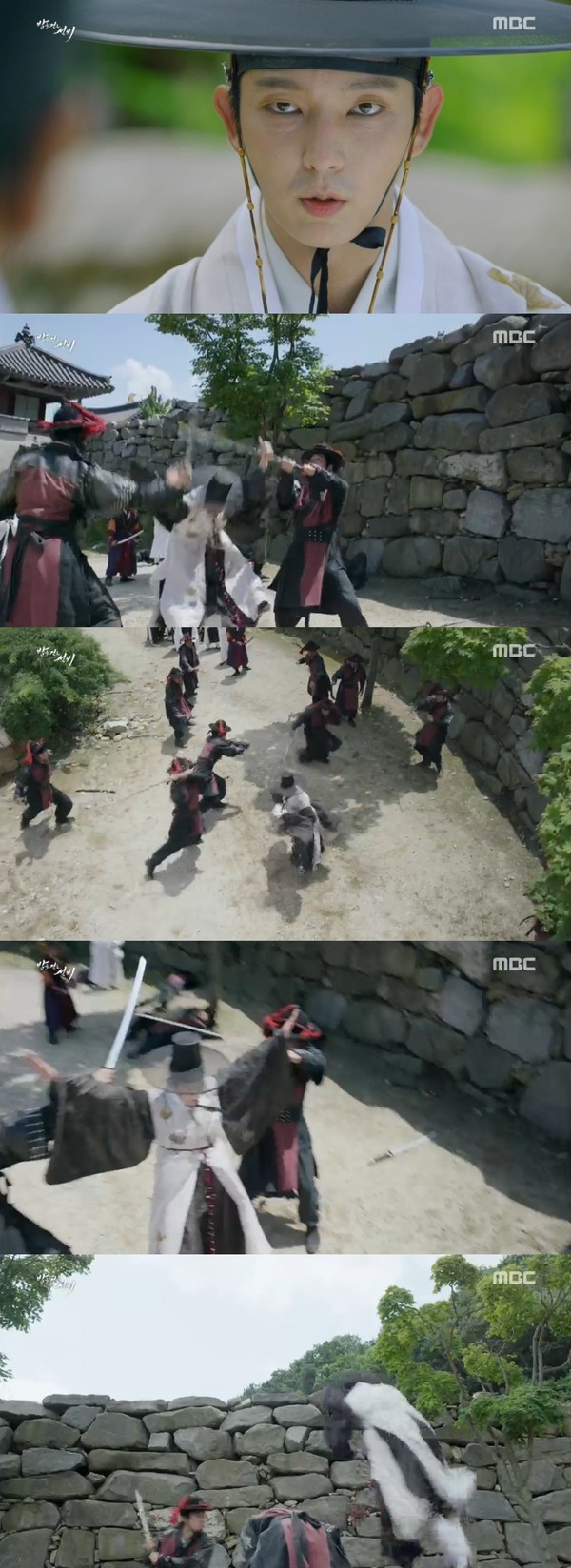 ▲ '받을 걷는 선비' 이준기ⓒ방송캡쳐