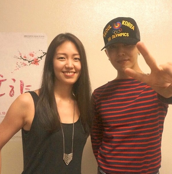 ▲ 배수정 권지용ⓒ배수정 인스타그램