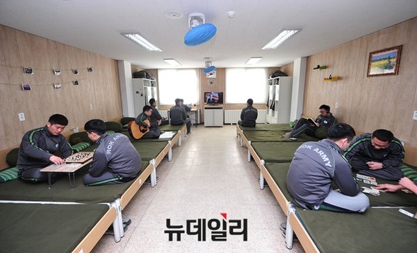 ▲ 육군 생활관 모습. ⓒ뉴데일리DB