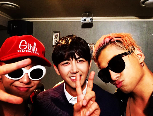 ▲ 지드래곤 광희 태양 ⓒ지드래곤 인스타그램