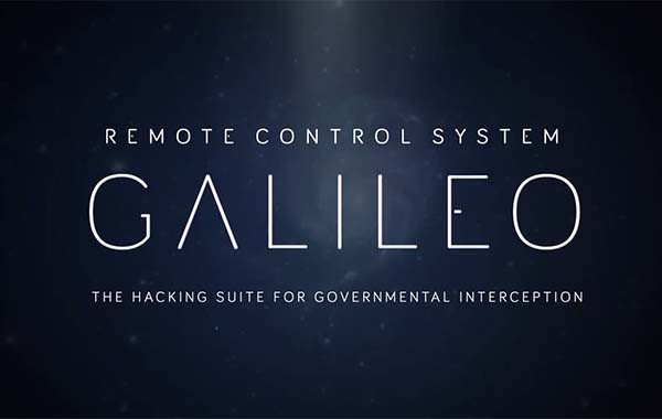 ▲ 이탈리아 해킹팀의 RCS 프로그램 '갈릴레오'의 홍보 영상 캡쳐. ⓒ뉴데일리 DB