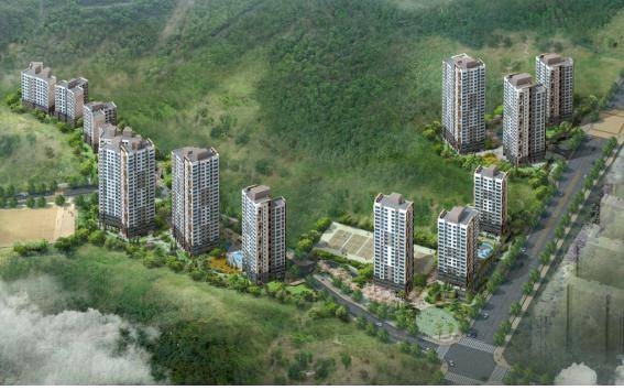 ▲ 고덕숲 아이파크 조감도.ⓒ현대산업개발