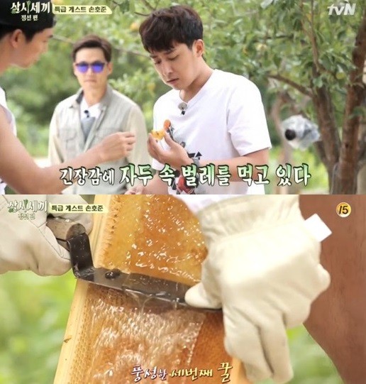 ▲ 손호준 ⓒ삼시세끼 방송화면