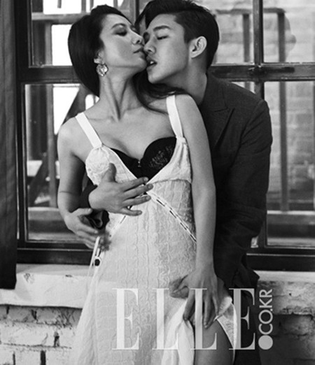 ▲ 김희애 유아인 ⓒ엘르