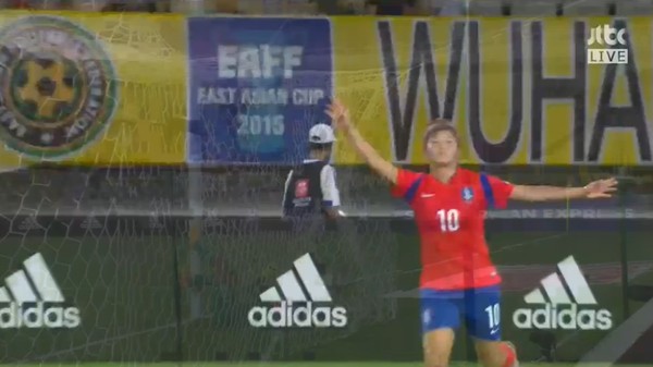 ▲ ⓒJTBC 동아시안컵 한국VS일본 방송캡처