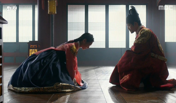 ▲ 김재원 이연희 ⓒ화정 방송화면