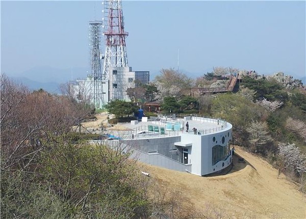 ▲ 황령산 전망쉼터 전경ⓒ뉴데일리