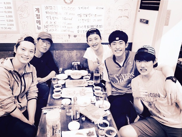 ▲ 주원과 유해진 ⓒ주원 인스타그램