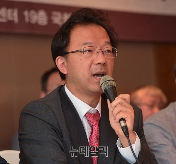 ▲ ▲ 차기환 변호사(자유와통일을향한변호사연대).ⓒ 뉴데일리 정상윤 기자