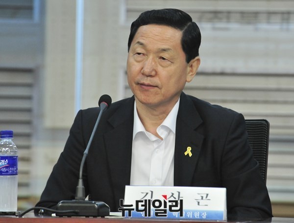 ▲ 새정치민주연합 김상곤 혁신위원회 위원장. ⓒ뉴데일리 이종현 기자