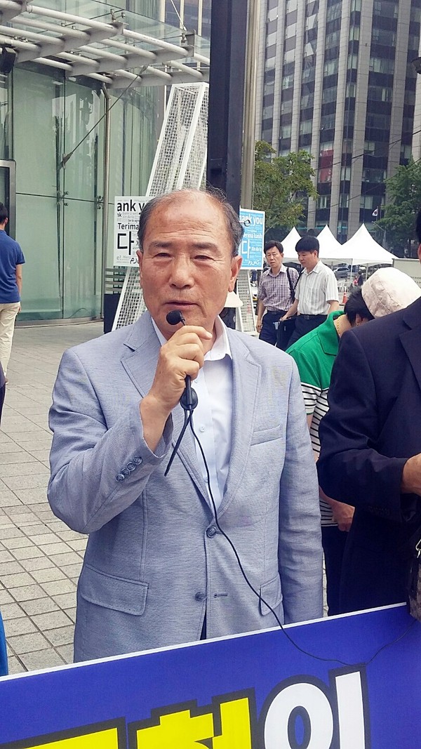 ▲ 이계성 반국가교육척결연합 대표. ⓒ 뉴데일리DB