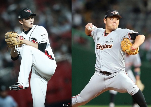 ▲ ⓒKT 위즈,한화 이글스 제공