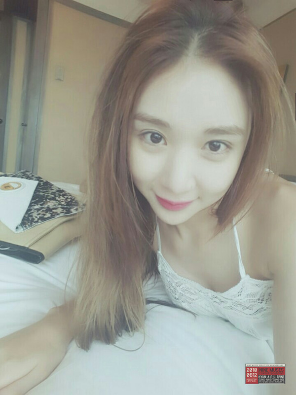 ▲ 이유애린ⓒ나인뮤지스 페이스북