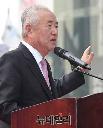 ▲ 권영해 대한민국건국회 회장. ⓒ 뉴데일리 이종현 사진기자