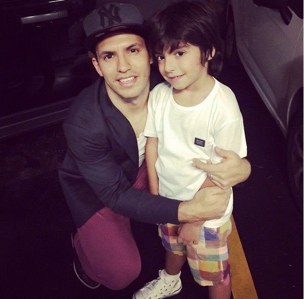 ▲ 아구에로 아들ⓒ아구에로 인스타그램