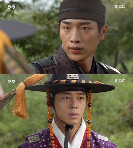 ▲ 서강준 한주완 ⓒ화정 방송화면