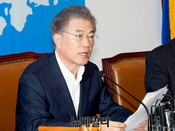 ▲ 새정치민주연합 문재인 대표. ⓒ뉴데일리 이종현 기자