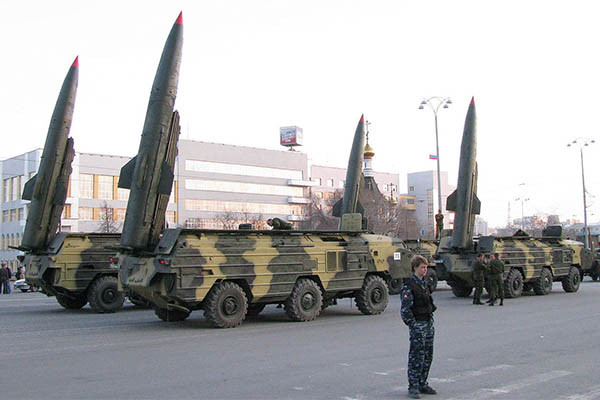 북한이 또 미사일 발사 도발을 준비 중인 것으로 알려졌다. 사진은 북한이 KN-02 단거리 지대지 미사일을 개발할 때 원형으로 삼았다는 소련제 SS-21 미사일. ⓒ위키피디아 공개사진.