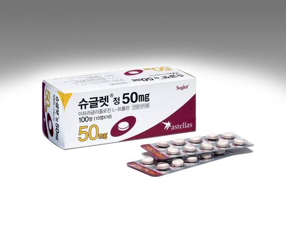 ▲ 당뇨병치료제 슈글렛 정 50mgⓒ대웅제약