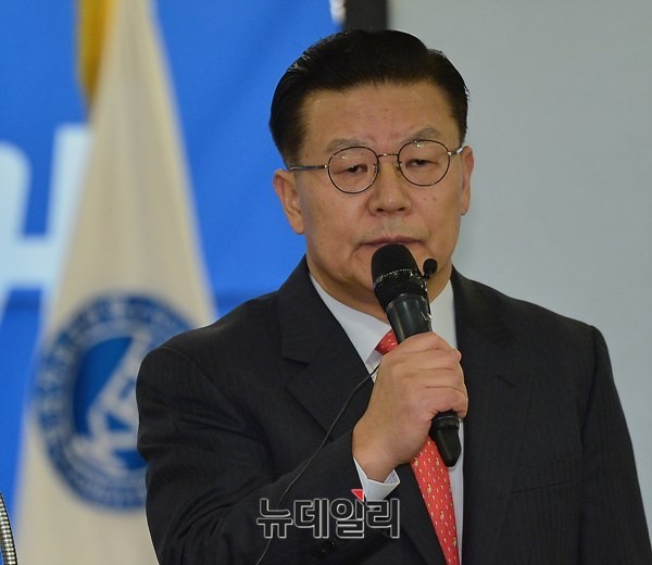 ▲ 허준영 한국자유총연맹 회장. ⓒ 뉴데일리 정상윤 기자