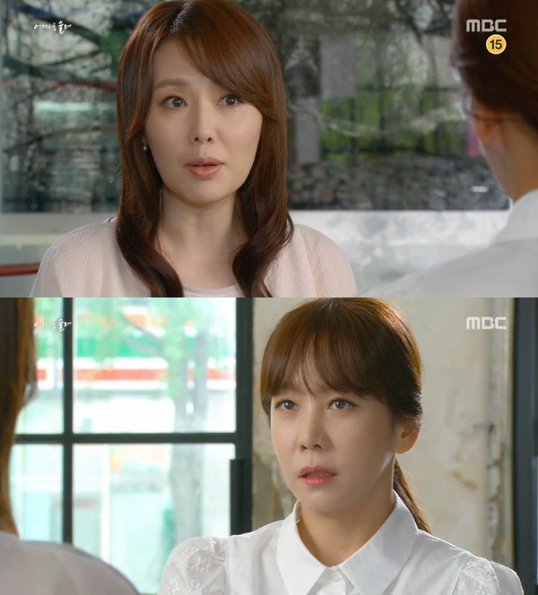 ▲ 하희라 김정은 ⓒ여자를 울려 방송화면 캡쳐