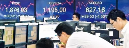 ▲ 북한 리스크에 어김없이 증시는 출렁였다ⓒ뉴데일리 DB