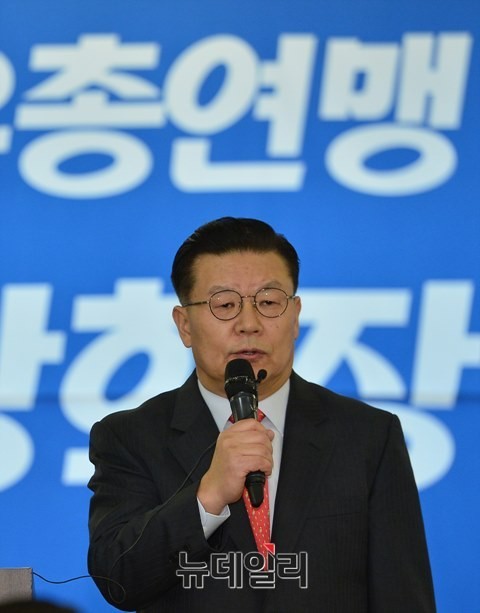 ▲ 허준영 한국자유총연맹 회장. ⓒ 뉴데일리 정상윤 기자