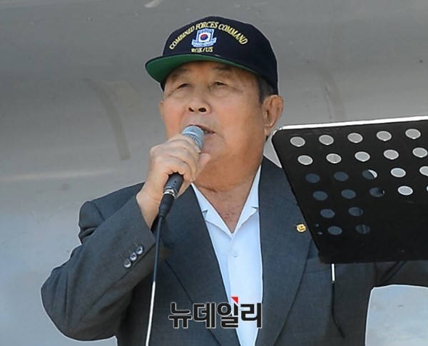 ▲ 이상훈 애국단체총협의회 상임의장. ⓒ 뉴데일리DB