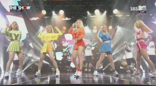 ▲ 마이비ⓒSBS MTV '더쇼'캡처