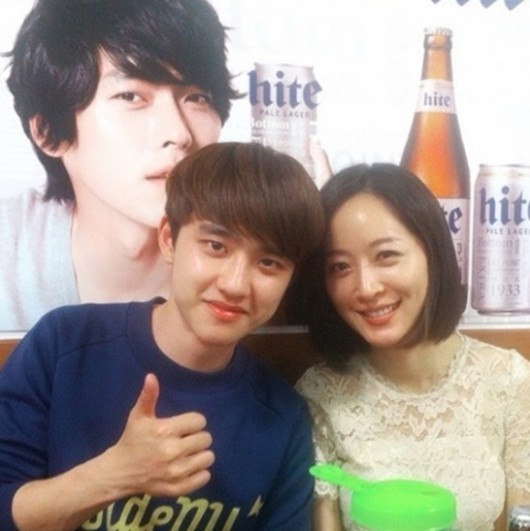 ▲ 도경수 최문경 ⓒ최문경 인스타그램