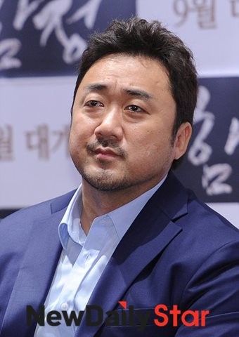▲ 마동석 ⓒ뉴데일리