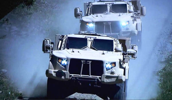 ▲ 오스코시에서 만든 JLTV. ⓒJLTV 홍보 영상 캡쳐