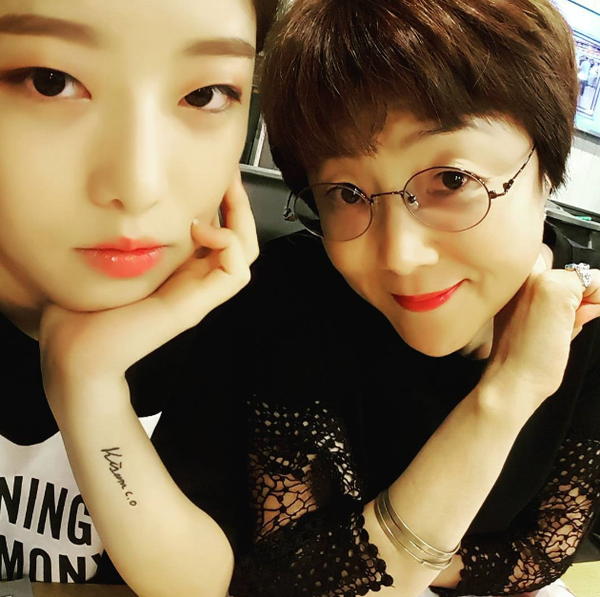 ▲ 키썸과 키썸 어머니 ⓒ키썸 인스타그램