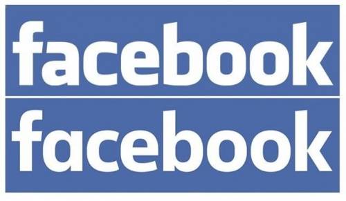 ▲ 기존 페이스북 로고(위), 新 페이스북 로고(아래)ⓒ페이스북