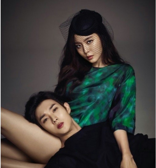 ▲ 유이 최우식ⓒallure 잡지 화보