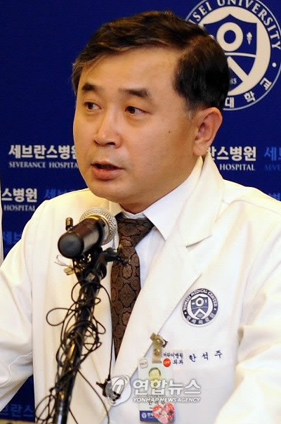 한석주 연세대 세브란스병원 교수. ⓒ 사진 연합뉴스