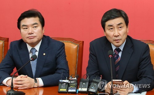 ▲ 새누리당 원유철 원내대표(왼쪽)와 새정치민주연합 이종걸 원내대표. ⓒ연합뉴스