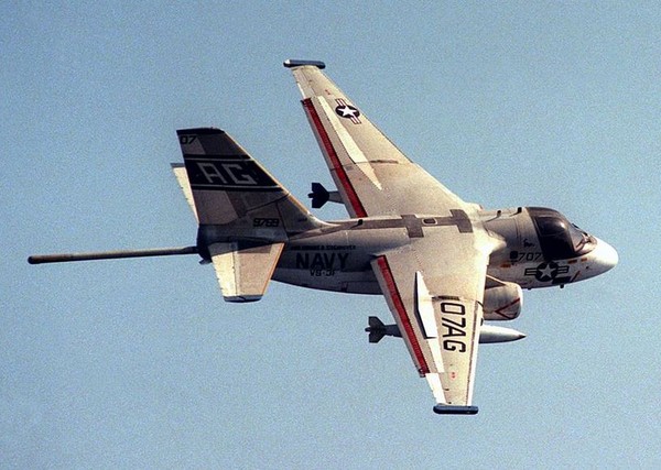 ▲ 현역시절 대잠작전하는 S-3B 바이킹 해상초계기. ⓒ미해군