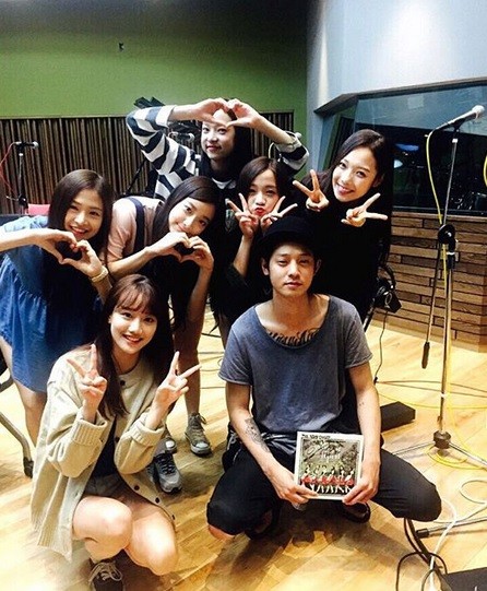 ▲ 에이프릴, 정준영ⓒ에이프릴 인스타그램