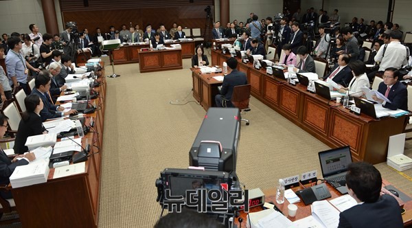 ▲ 국방부 국방감사 모습. ⓒ뉴데일리 정상윤 기자