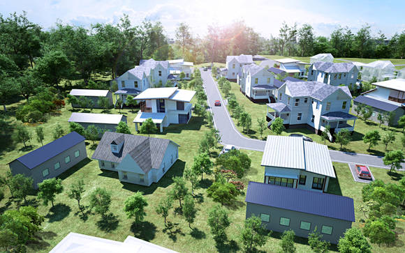 ▲ 송화마을 조감도.ⓒ송화마을