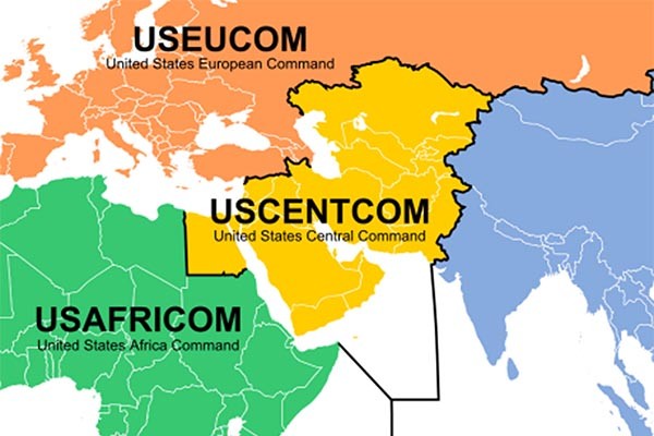 ▲ 미군 중부사령부의 관할 범위. 아프리카사령부가 생기면서 줄어든 것이 이 정도다. ⓒ美해군 군수사령부 홈페이지 캡쳐