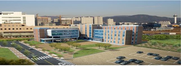▲ '항노화 산학융복합센터'는 부산대학교 양산캠퍼스 내에 조성된다.(조감도)ⓒ뉴데일리