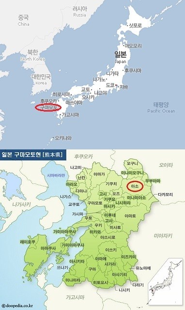 ▲ 일본지도 ⓒ외부제공