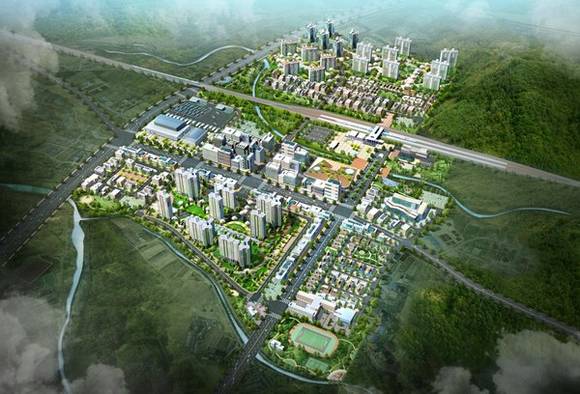 ▲ 투자선도지구 시범지구로 선정된 강원 남원주 역세권 개발사업 조감도.ⓒ국토부