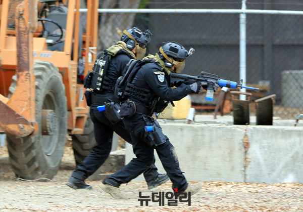 ▲ 2015년 어번쉴드 재난/대테러 훈련  ⓒKevin Mah